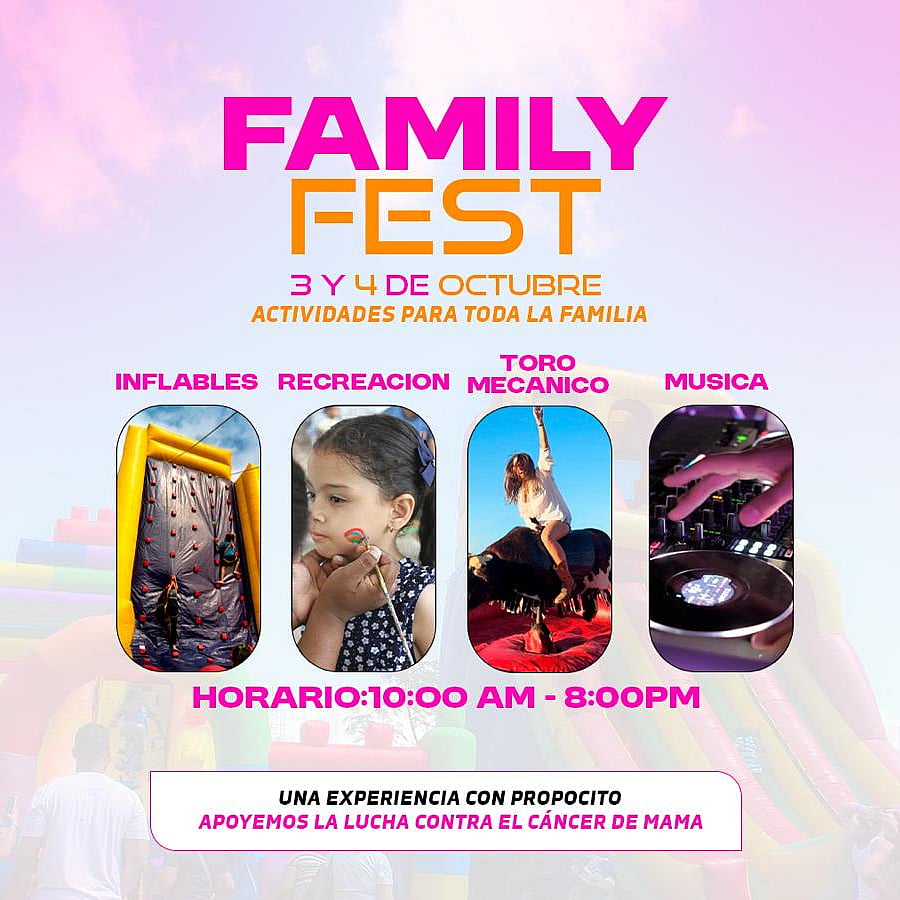 Cápsula Rosa Family Fest, imagen 1 de 1
